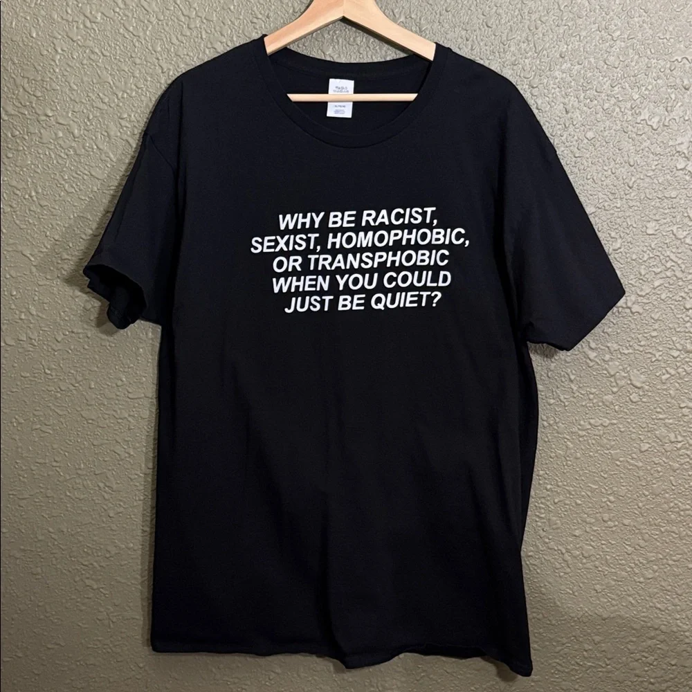 NWOT ANTI DISCRIMINATION TSHIRT - Picture 2 of 4